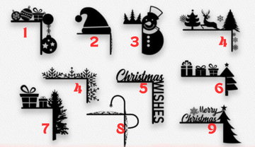 Christmas Decor- Christmas Door Corner