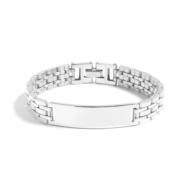 Stainless Steel Engravable ID Bracelet
