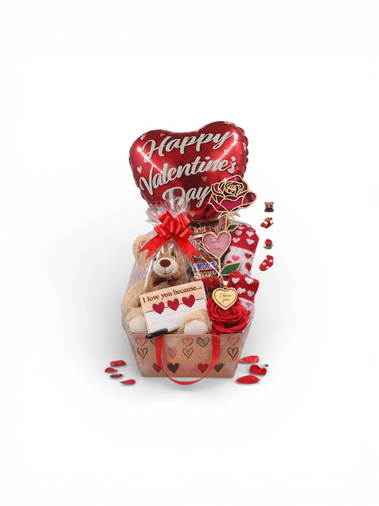 A Valentine’s Gift That Says It All 💝
A beautifully handcrafted Valentine’s basket filled with love, keepsakes, and sweet surprises—made to be cherished forever. (Online order no wine options )