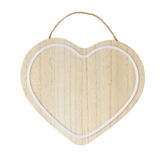 Engraved LED Wooden Signs – Custom Shapes & Designs