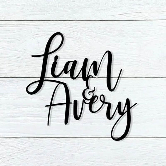 Couple Name Sign - Personalized