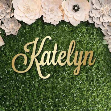 Custom Wood Name Sign - Personalized