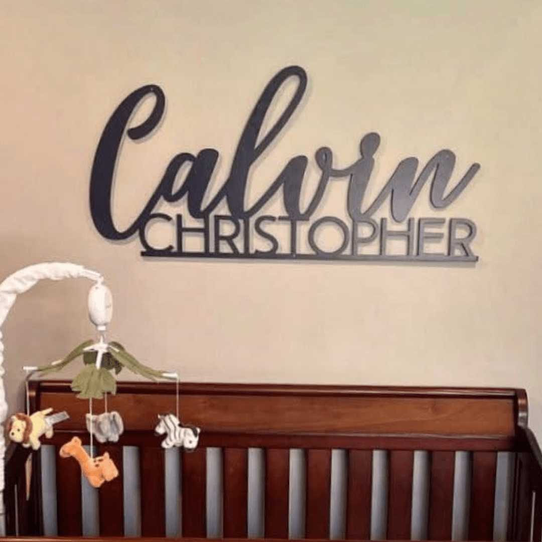 Double Name Sign