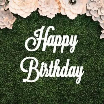 Happy Birthday Wood Sign - Personalized