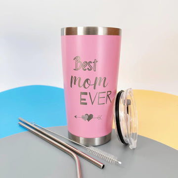 Tumblers 20 Oz /40 Oz Family: Best MOM, DAD, SISTER, BROTHER, Mr. Mrs. Bride, Groom, Uncle/Aunt
