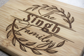 Luxurious Singh Family Cutting Board