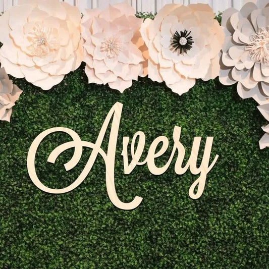 Custom Wood Name Signs