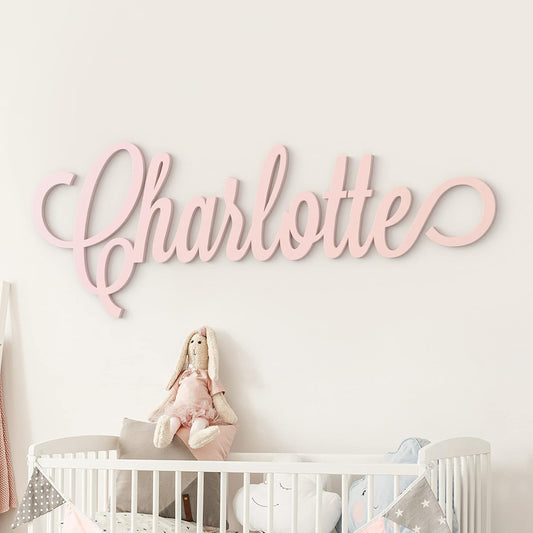 Wooden Name Sign - Custom Wooden Name Sign for Nursery - Personalized Baby Shower Gift - Personalized