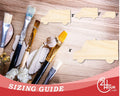 Unfinished Cartoon Ambulance Shape | DIY Craft Cutout | up to 46