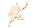 Unfinished Krampus Shape | Craft Cutout | up to 46
