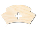 Unfinished Nurse Hat Shape | DIY Craft Cutout | up to 46