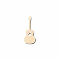 Unfinished Wood Acoustic Guitar Silhouette - Craft- up to 46
