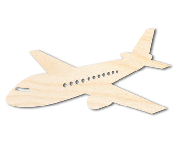 Unfinished Wood Air Plane Shape | DIY Craft Cutout | up to 46" DIY
