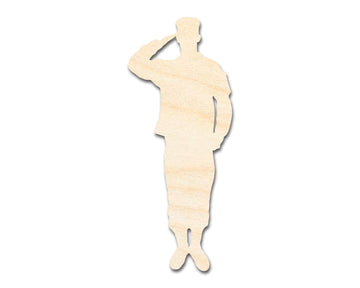 Unfinished Wood Cutout – American Hero Shape | Baltic Birch Plywood Craft Supplies