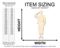 Unfinished Wood Cutout – American Hero Shape | Baltic Birch Plywood Craft Supplies