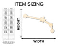 Unfinished Wood Aries Constellation Shape - Zodiac Craft - up to 46