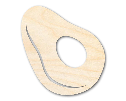 Wood Avocado Shape | DIY Craft Cutout | up to 46" DIY