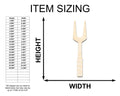 Unfinished Wood BBQ Fork Shape | Craft Cutout | up to 46