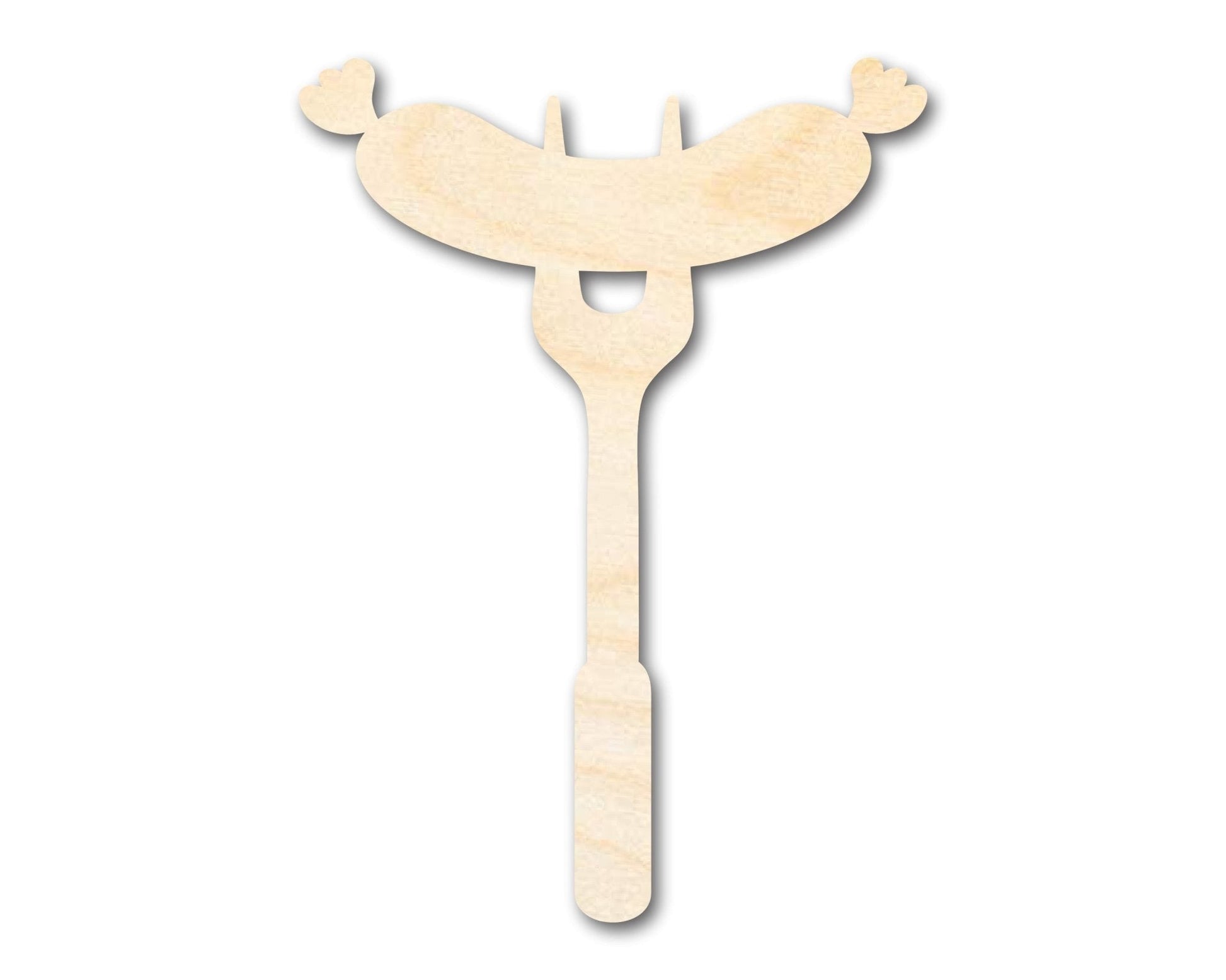 Wood BBQ Sausage Shape | Craft Cutout | up to 46" DIY