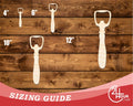 Unfinished Wood Bottle Opener Shape | DIY Craft Cutout | up to 46