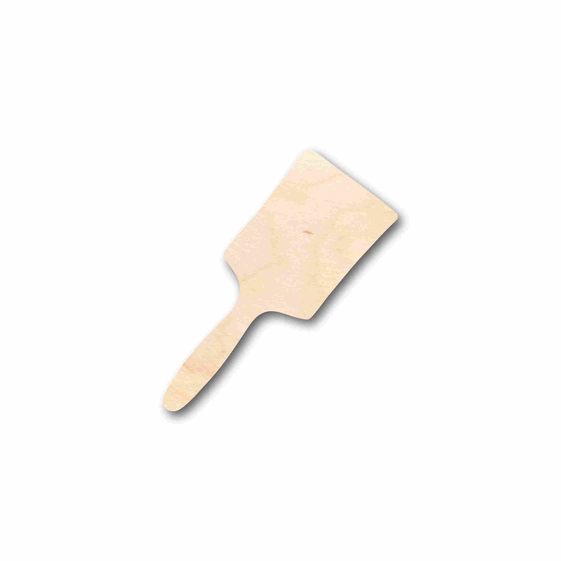 Paint Brush Wood Cutout - Unfinished Door Hanger - DIY Craft Shape Blanks - Laser Cut Shapes - Decor Cut Outs