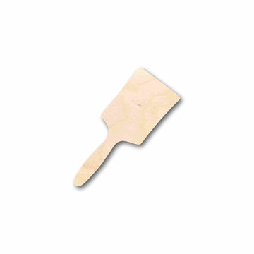 Paint Brush Wood Cutout - Unfinished Door Hanger - DIY Craft Shape Blanks - Laser Cut Shapes - Decor Cut Outs
