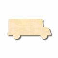 Unfinished Wood Bus Shape - Craft - up to 46