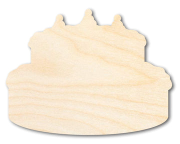 Wood Cake Shape - Craft - up to 46" DIY