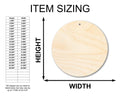 Unfinished Wood Circle Earring Blank Pair - DIY Jewelry Craft - Available in 1
