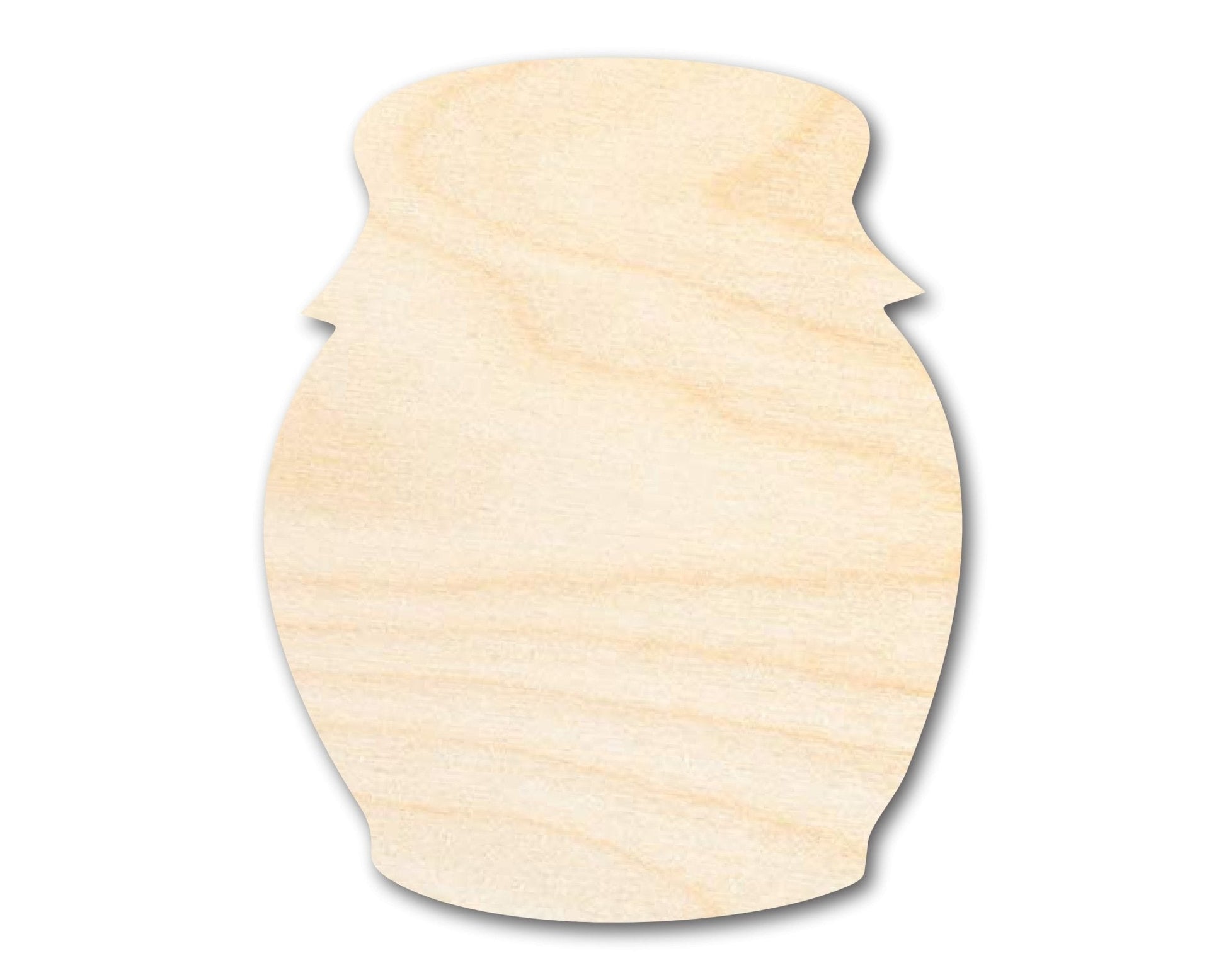 Wood Country Jar Shape - Craft - up to 46"