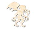 Unfinished Wood Cthulhu Shape - Craft - up to 46