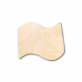 Unfinished Wood Flag – Baltic Birch Plywood Laser Cut Wood Craft Shapes