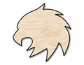 Unfinished Wood Eagle Mascot Shape | DIY Craft Cutout | up to 46