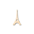Unfinished Wood Eiffel Tower Shape - Paris - Monument - Craft - up to 46