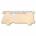 Unfinished Wood Fire Truck Shape - Firefighter - Craft - up to 46