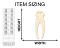 Unfinished Wood Fresno Nightcrawler Shape - Craft - up to 46