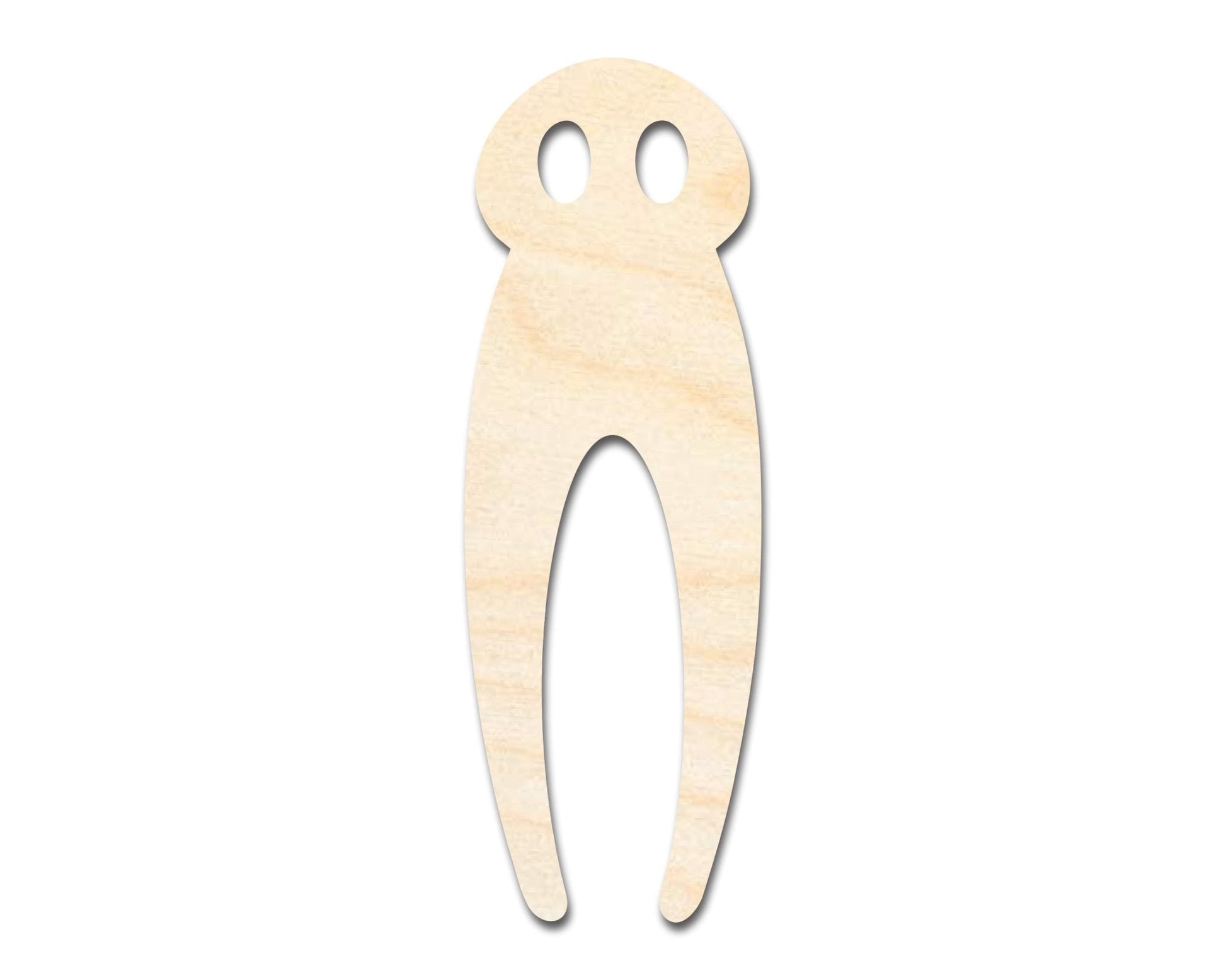 Unfinished Wood Fresno Nightcrawler Shape - Craft - up to 46"