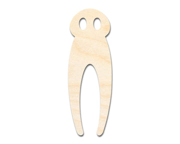 Unfinished Wood Fresno Nightcrawler Shape - Craft - up to 46"