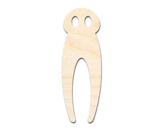 Unfinished Wood Fresno Nightcrawler Shape - Craft - up to 46"