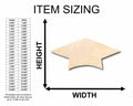 Unfinished Wood Graduation Cap Silhouette - Craft- up to 46