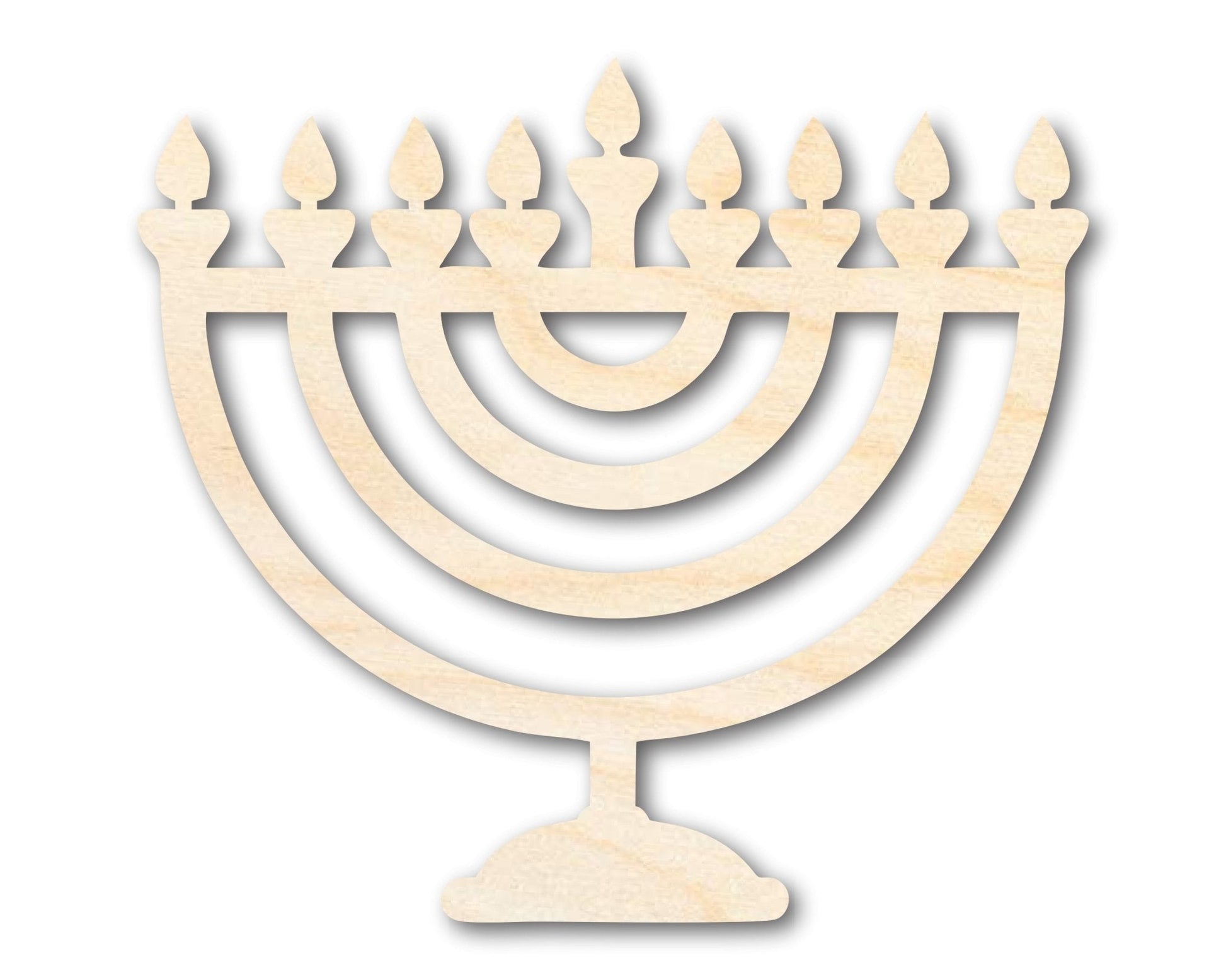Wood Hanukkah Shape | DIY Craft Cutout | up to 46" DIY
