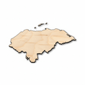 Unfinished Wood Honduras Shape - Country - Craft - up to 46