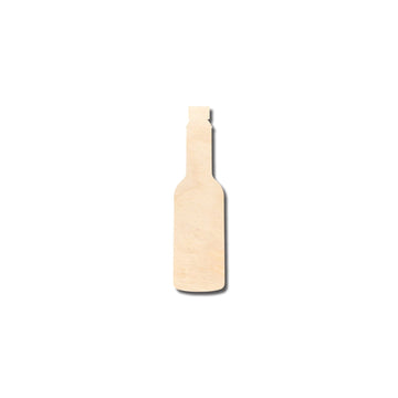 Wood Hot Sauce Bottle Shape - Craft - up to 46" DIY
