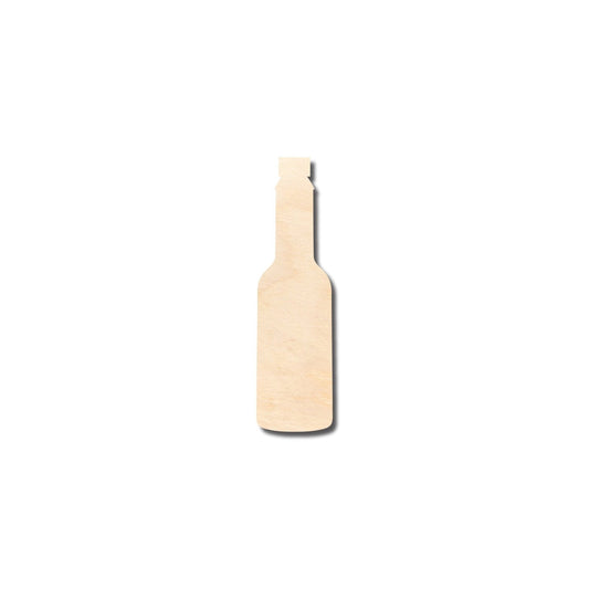 Wood Hot Sauce Bottle Shape - Craft - up to 46" DIY