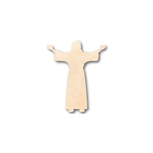 Wood Jesus Preaching Shape - Easter - Christian - Craft - up to 46" DIY