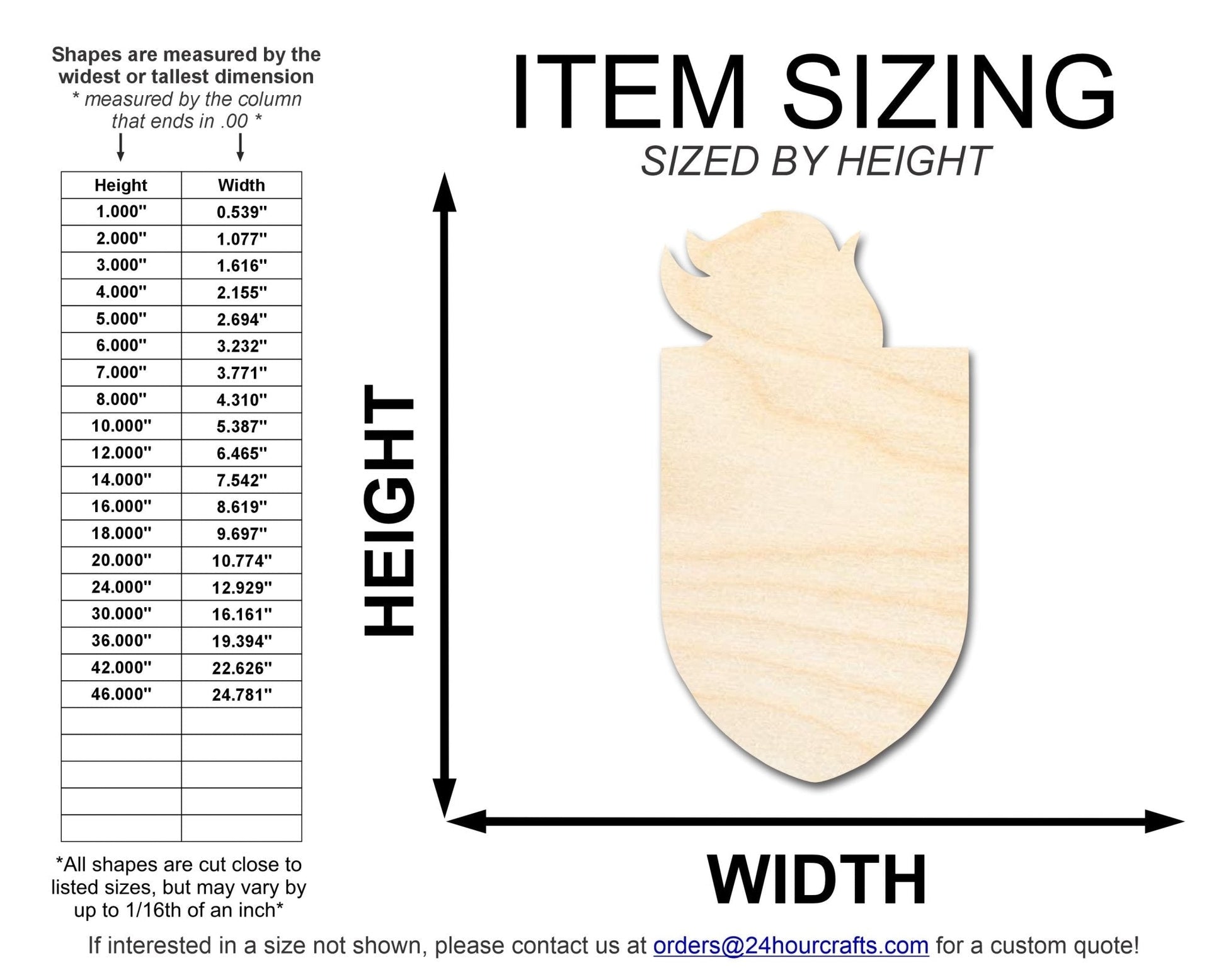 Unfinished Wood Knight Mascot Shape | DIY Craft Cutout | up to 46" DIY
