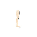 Unfinished Wood Leg Shape - Craft - up to 46