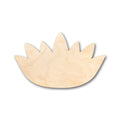 Unfinished Wood Lotus Flower Shape - Craft - up to 46