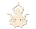 Unfinished Wood Mahadeva Shape - Craft - up to 46