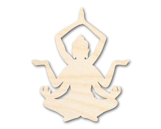 Unfinished Wood Mahadeva Shape - Craft - up to 46"